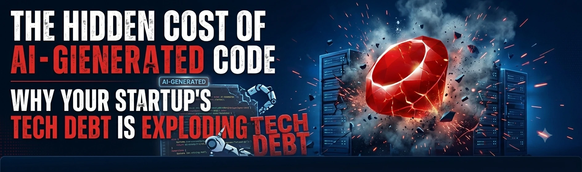 The Hidden Cost of AI-Generated Code: Why Your Startup's Tech Debt is Exploding